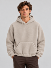 Cloud Soft Fleece Hoodie – Sand Beige