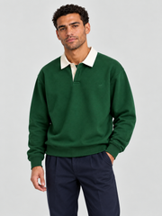 Heritage Classic Polo Sweatshirt – Green