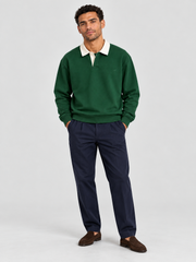 Heritage Classic Polo Sweatshirt – Green