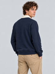 Heritage Classic Polo Sweatshirt – Midnight Navy