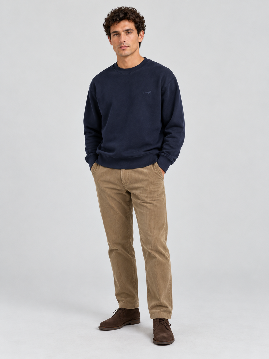 The Essential Crewneck Sweatshirt – Midnight Navy