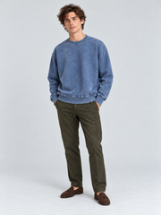 The Essential Crewneck Sweatshirt – Vintage Washed Blue