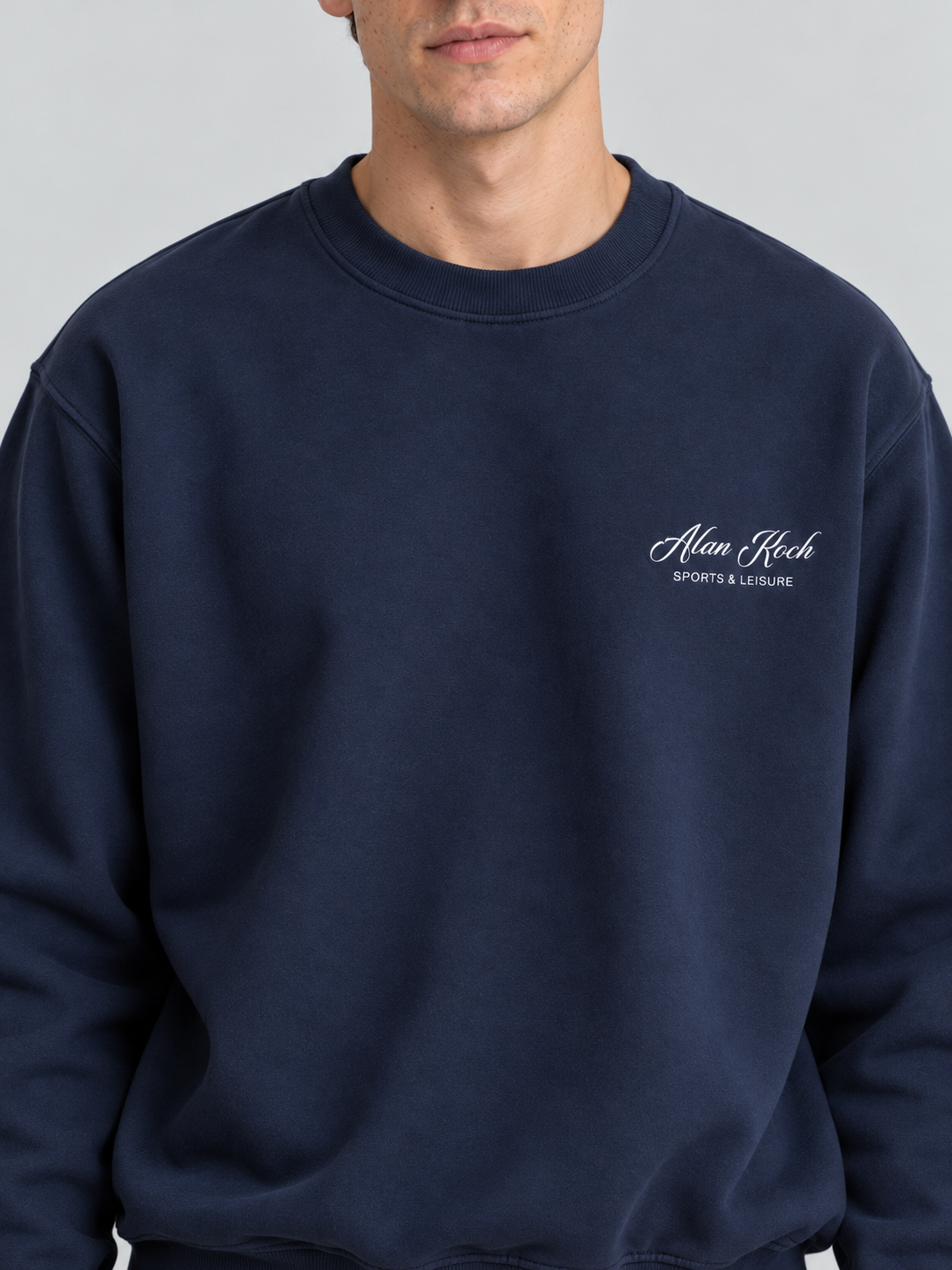 Calabasas Classic Racquet Club Graphic Sweatshirt – Midnight Navy
