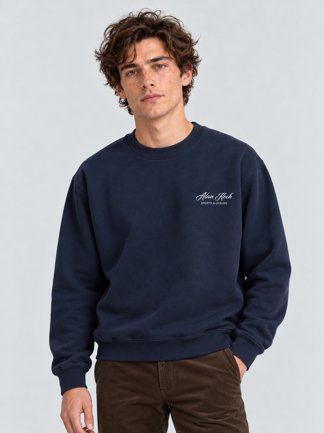 Calabasas Classic Racquet Club Graphic Sweatshirt – Midnight Navy