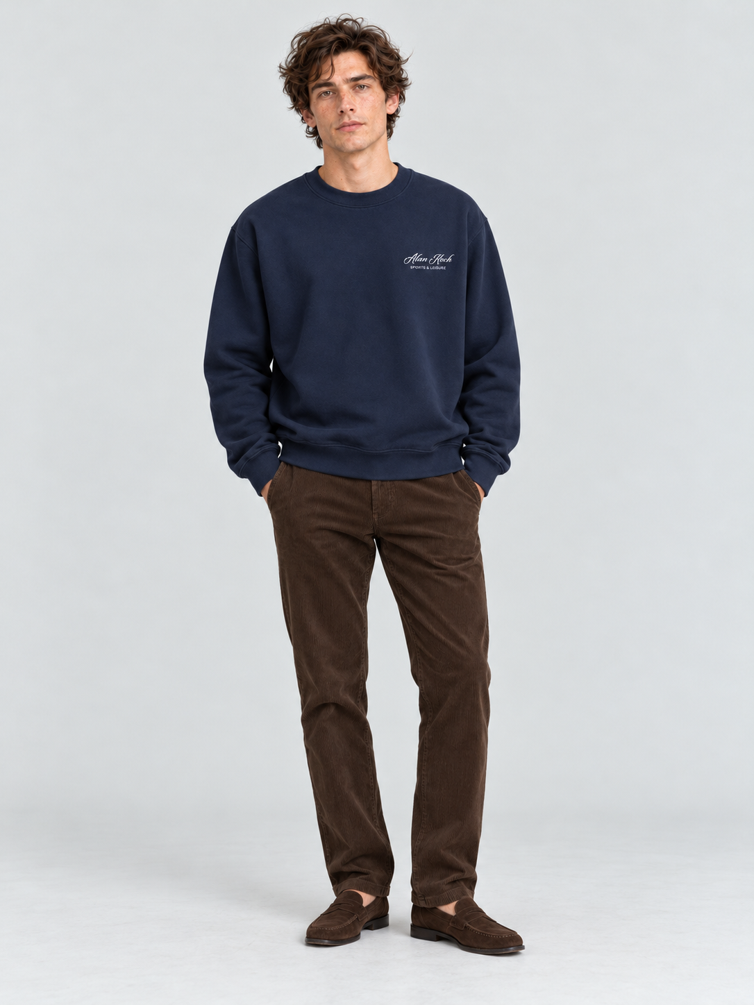 Calabasas Classic Racquet Club Graphic Sweatshirt – Midnight Navy