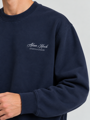 Calabasas Classic Racquet Club Graphic Sweatshirt – Midnight Navy