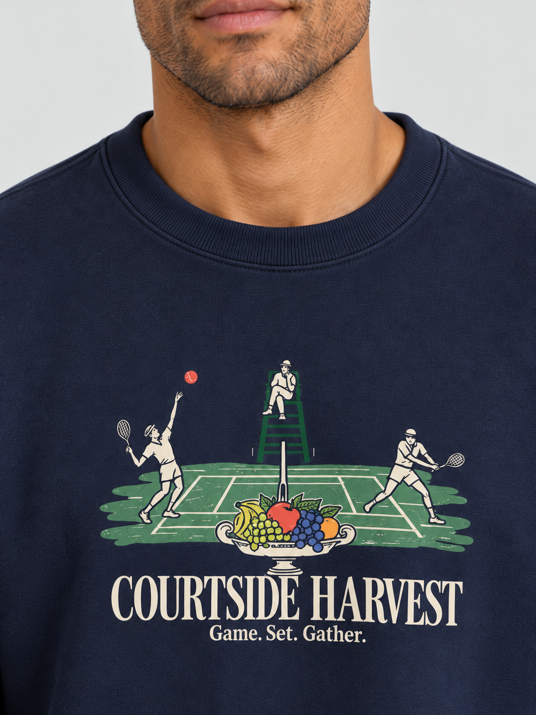 Country Club Classic Sweatshirt – Midnight Navy