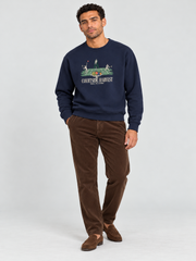 Country Club Classic Sweatshirt – Midnight Navy