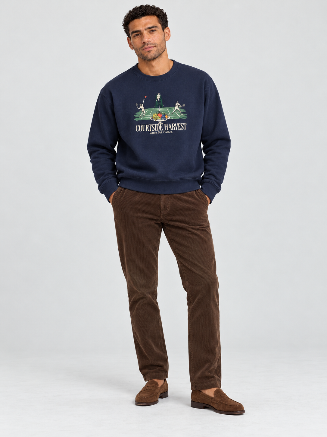 Country Club Classic Sweatshirt – Midnight Navy