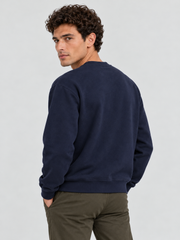 Royal Emblem Crewneck Sweatshirt – Midnight Navy