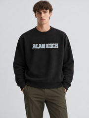 Signature Archive Crewneck Sweatshirt – Jet Black