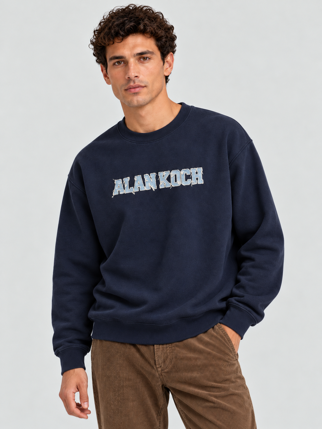 Signature Archive Crewneck Sweatshirt – Midnight Navy