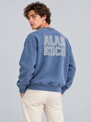 Signature Archive Crewneck Sweatshirt – Vintage Washed Blue