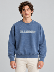 Signature Archive Crewneck Sweatshirt – Vintage Washed Blue