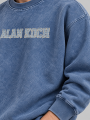 Signature Archive Crewneck Sweatshirt – Vintage Washed Blue
