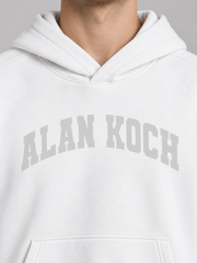 Varsity Classic Pullover Hoodie – Arctic White