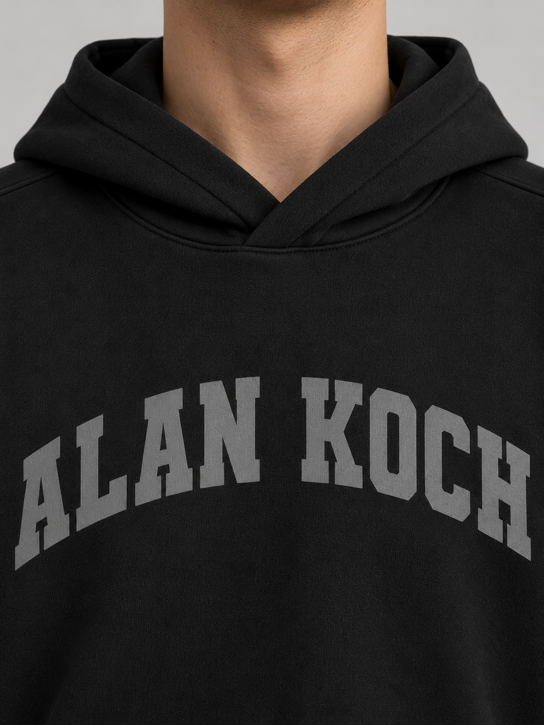Varsity Classic Pullover Hoodie – Jet Black