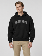 Varsity Classic Pullover Hoodie – Jet Black