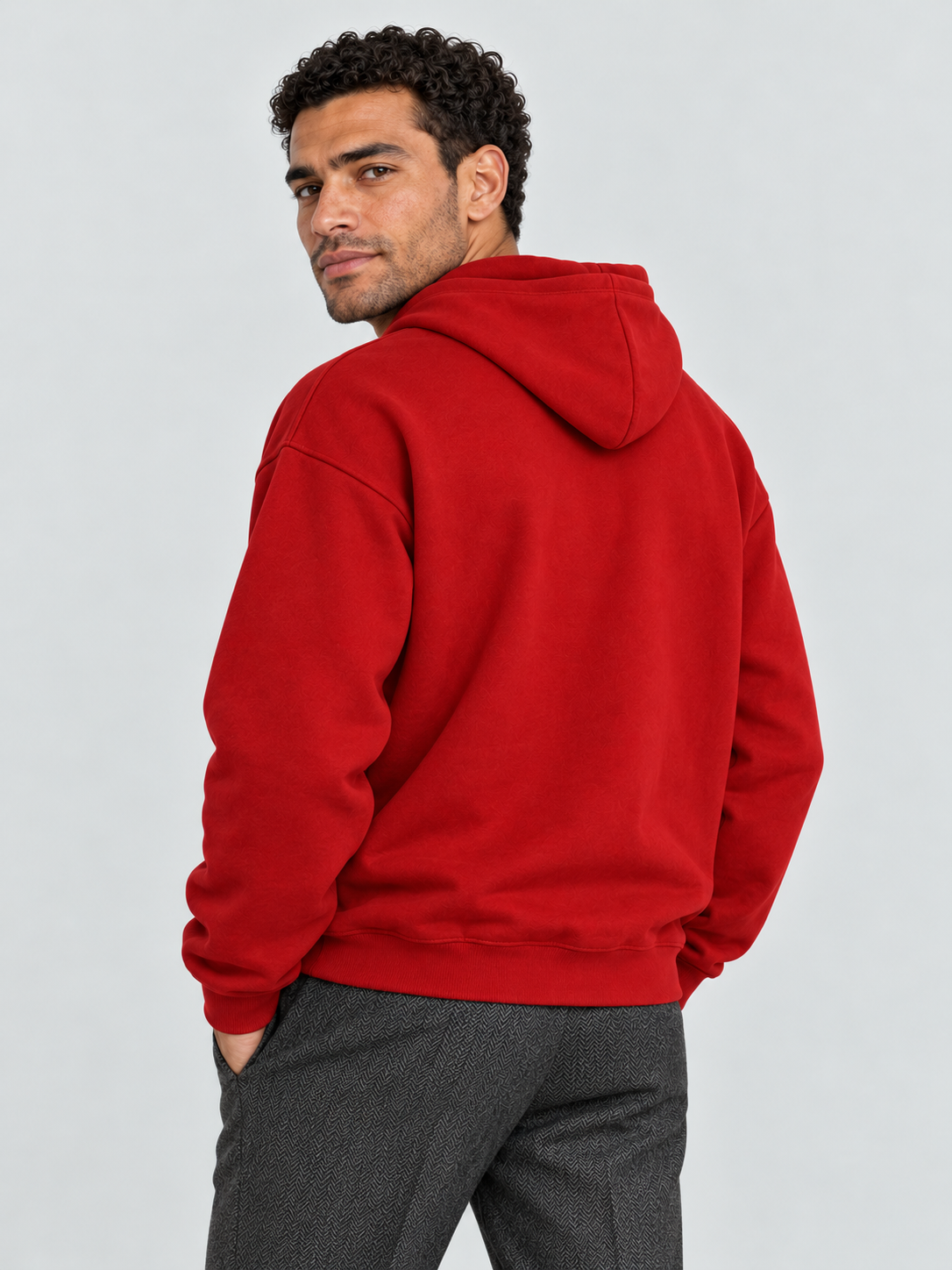 Varsity Classic Pullover Hoodie – Scarlet Red
