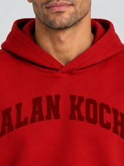 Varsity Classic Pullover Hoodie – Scarlet Red