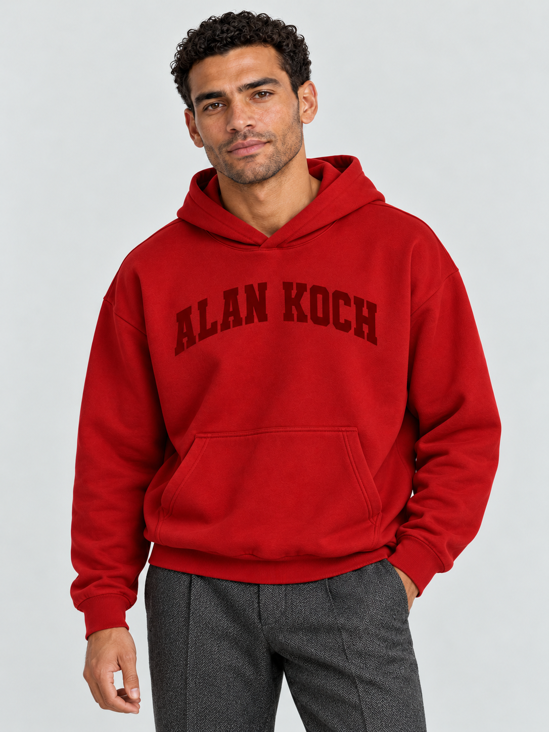 Varsity Classic Pullover Hoodie – Scarlet Red