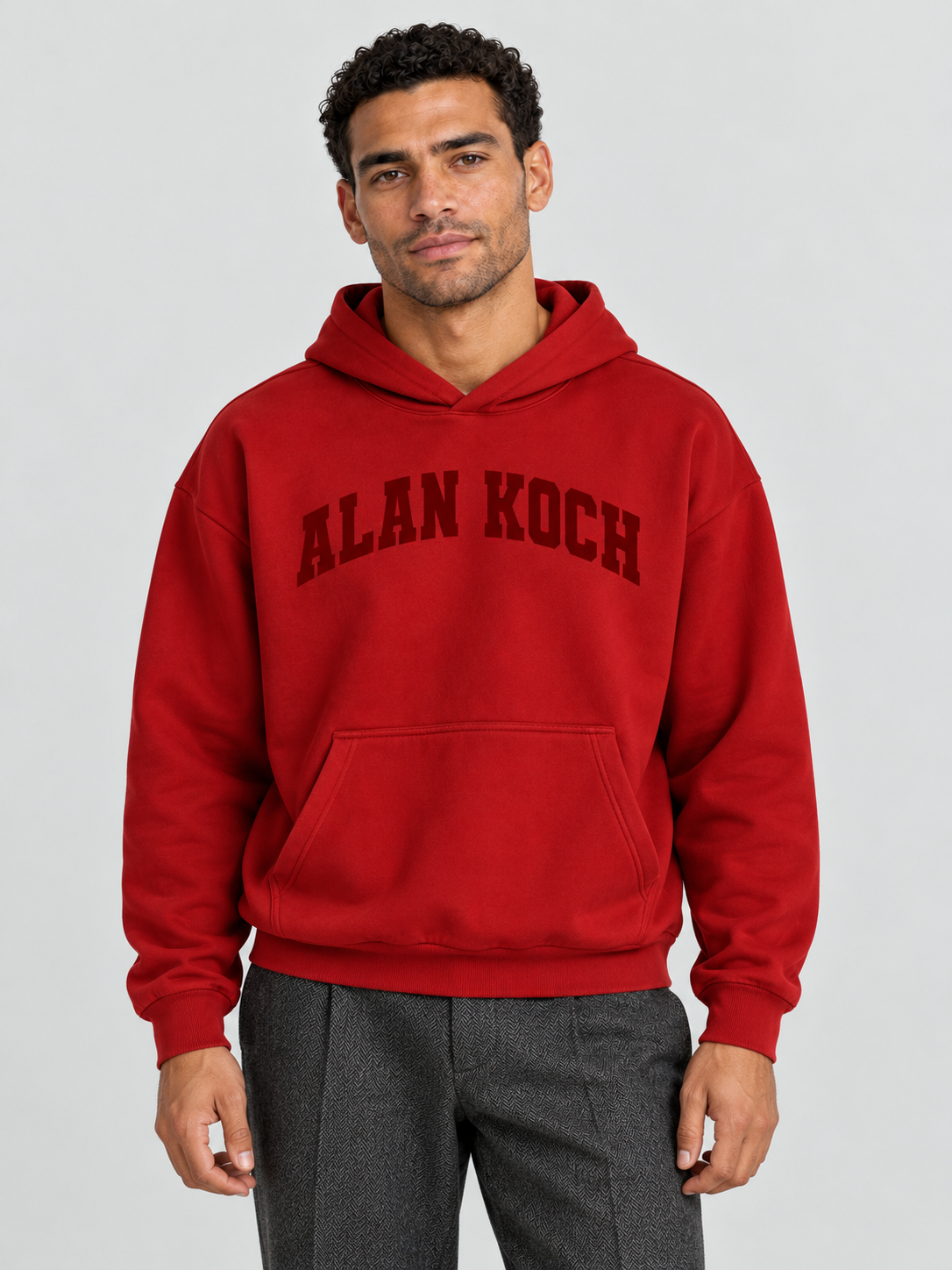 Varsity Classic Pullover Hoodie – Scarlet Red