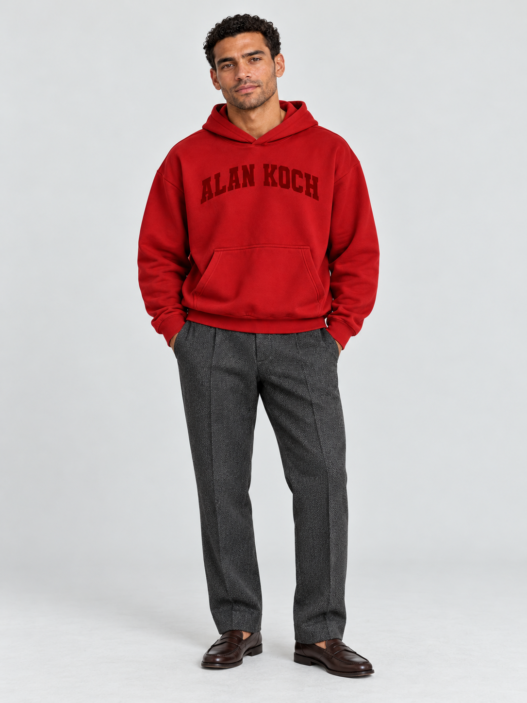 Varsity Classic Pullover Hoodie – Scarlet Red
