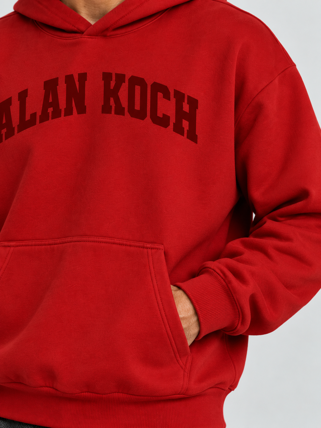 Varsity Classic Pullover Hoodie – Scarlet Red