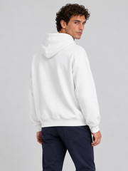 Vintage Archive Patchwork Hoodie – Arctic White