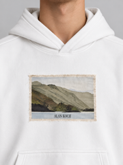 Vintage Archive Patchwork Hoodie – Arctic White