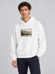 Vintage Archive Patchwork Hoodie – Arctic White