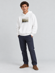 Vintage Archive Patchwork Hoodie – Arctic White