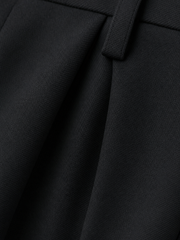 PARIS OLD MONEY TROUSERS BLACK – close-up detail