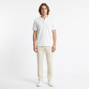 Rothmere Classic Henley T-Shirt - Cloud