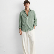 piped-henley-shirt-soft-white-copy model front