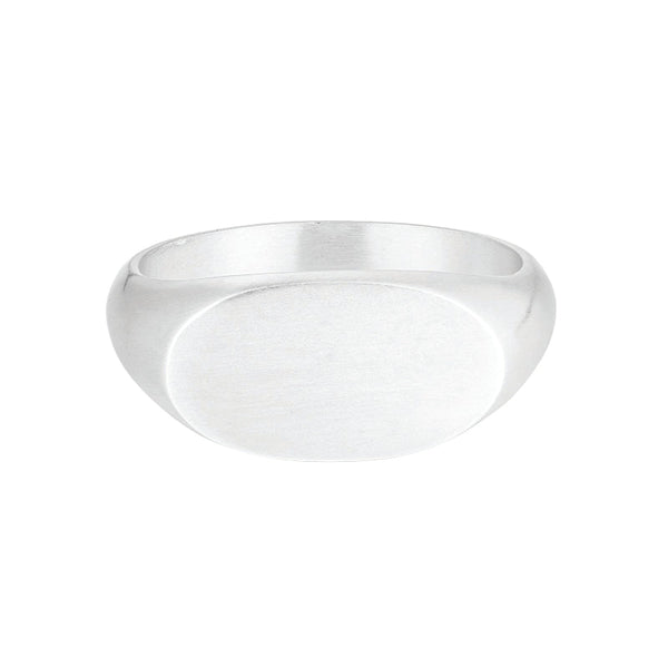 Alan Koch Brushed Signet Ring