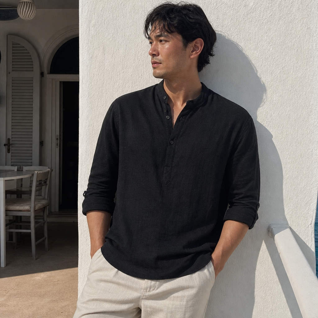 Black linen edit