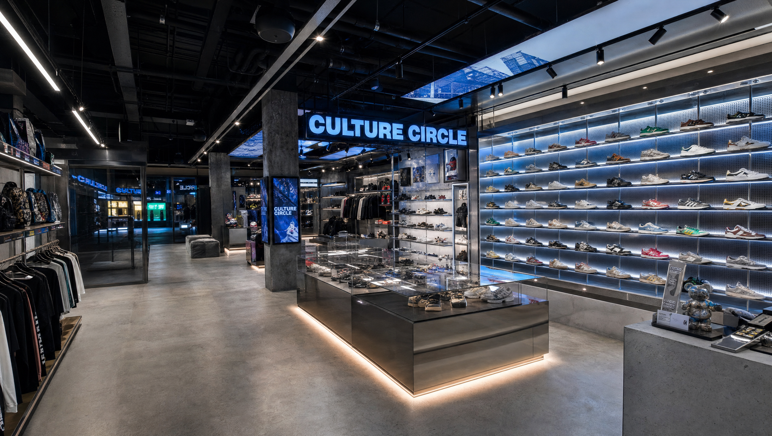 Culture Circle store wall