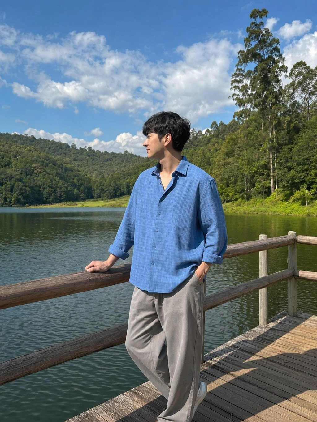 Lakeside blue